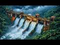 I Turned an Abandoned Water Dam Into a Modern Luxury House (ASMR)