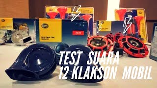 Test 12 suara klakson mobil  FERRARI VARIASI  SURABAYA  Doovi