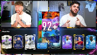 OMG 🚨 92+ WUNDERTÜTE PICK SQUAD BUILDER BATTLE 😱 ESKALATION in EA FC 24