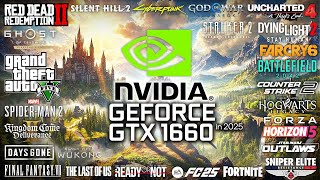 GeForce GTX 1660 in 2025 - Test in 30 Games GeForce GTX 1660 in 2025 - Test in 30 Games