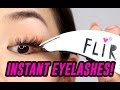 INSTANT EYELASH DEVICE! DOES IT WORK?  TINA TRIES IT