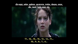 FRENCH LESSON - learn French with movies ( French + English subtitles ) Hunger Games part6