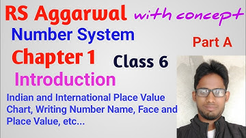 Rs aggarwal | class 6 | Chapter 1 |  Number system | Introduction | part A | MATH GURUJI