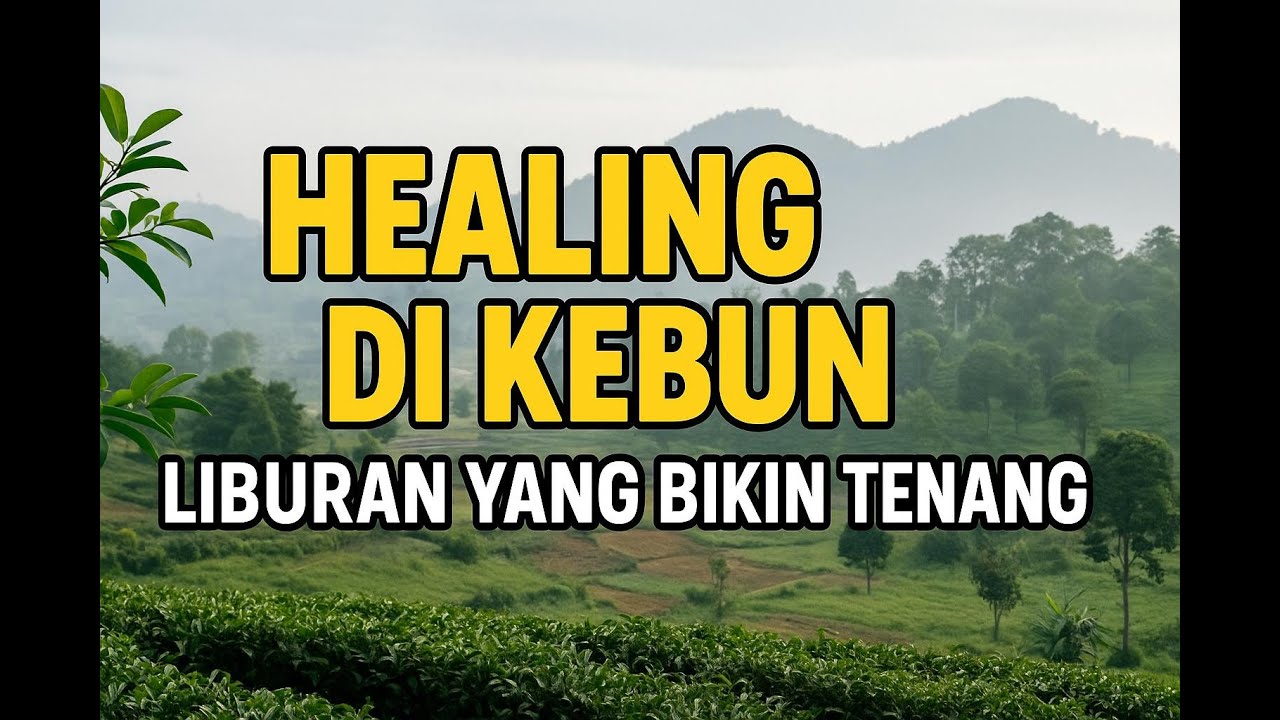 Healing di Kebun: Liburan yang Bikin Tenang