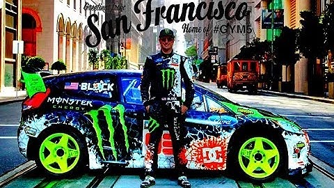 Ken Block San Francisco Drift - dubstep  (2013 1080p HD)