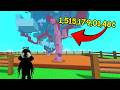 CREÉ el CANDY BLOSSOM más GIGANTE de ROBLOX GROW A GARDEN 🍬🗿