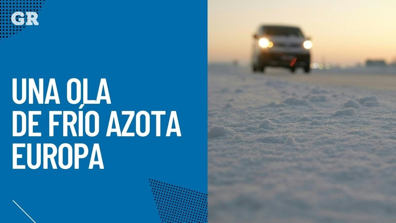 Una ola de frío azota Europa