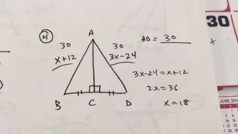 Geometry Chapter 5 Test Review