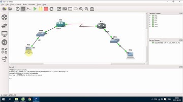 Cấu hình Static Route trong GNS3