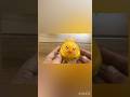 DIY baby chick craft made using an old LED bulb dome and clay 🐣✨ #shorts #diy#babychick #clayart