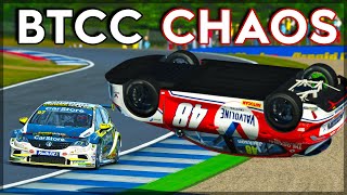 BTCC Chaos at Knockhill in the Vauxhall Astra 🦁 ! - rFactor2 LFM races Knockhill BTCC Series