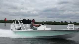 Two Tone Dragonfly Grand Slam 17 Skiff walk through