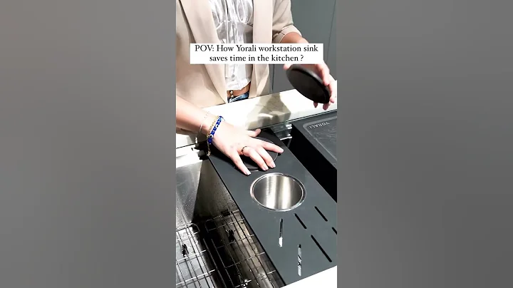 Transform Your Kitchen with Our Multi-Functional Workstation Sink #shorts