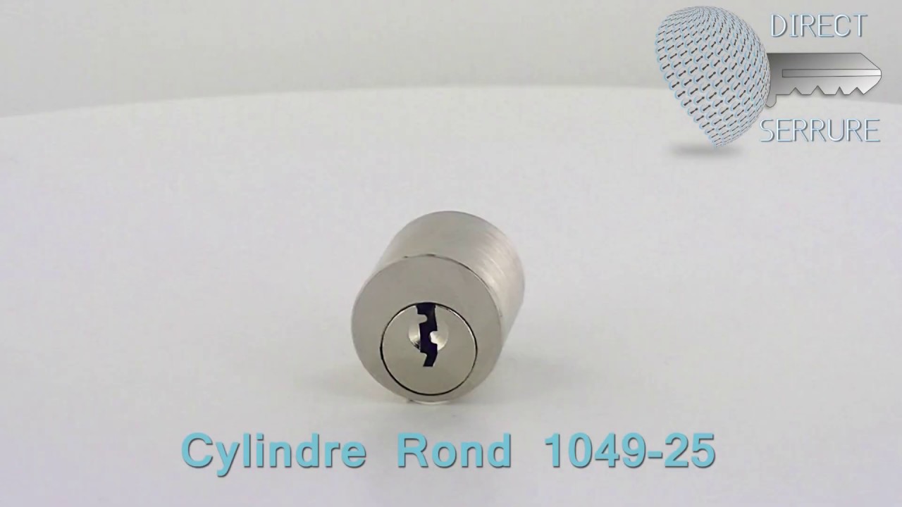 Cylindre rond - 1049-25 _ Direct-Serrure.fr