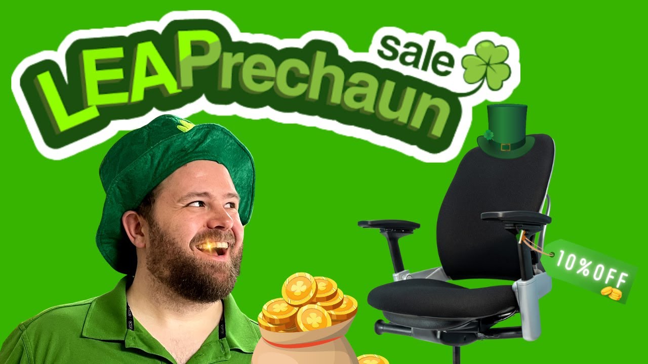 LEAPrechaun Sale Learn How to Save Big on Steelcase Leap Chairs for