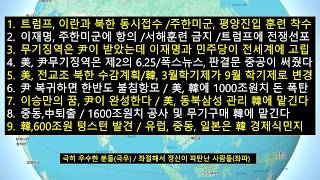 트럼프、이란과 북한 동시접수 추진／주한미군、평양진입 훈련／이재명、트럼프에 전쟁선포 ‘서해훈련 금지’／무기징역은 尹이 받았는데、국제적으로 고립되는 이재명과 민주당／한국 돈 벼락
