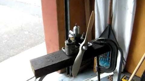 VERY EASY STARTING MILLS 1.3cc MK11 MODEL DIESEL ENGINE 1948.