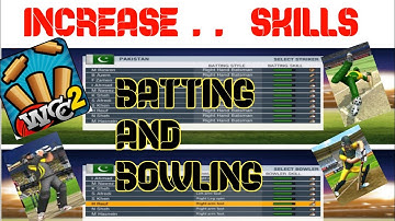 001. How to increase Player skills in wcc 2. .  Harpal Hd Tips