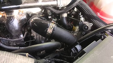 New intercooler and vent to atmosphere BOV.