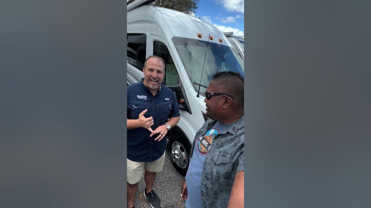 Class B Camper Van Life At 2023 Ocala Florida RV Show YouTube