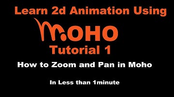 1  How to Zoom and Pan in Moho #mohoanimation #mohopro #animationtutorials #2danimation