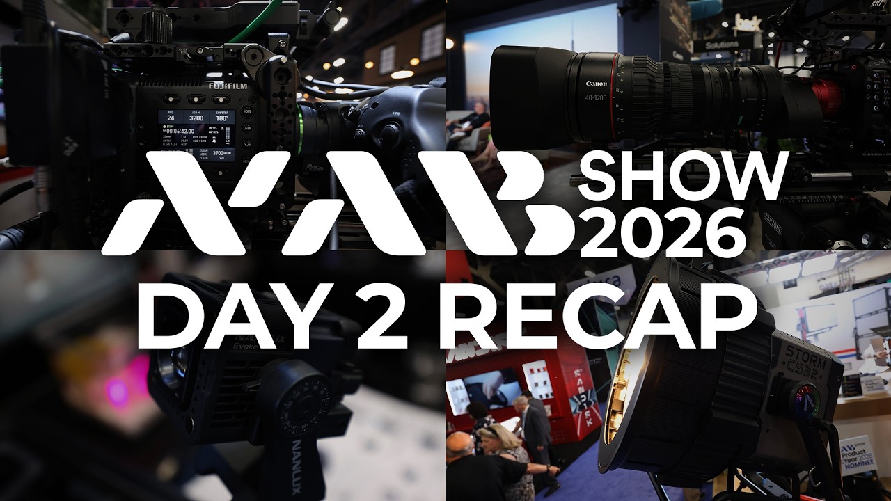 NAB 2026 Day 2 Recap: Canon, FUJIFILM, DJI & More - YouTube