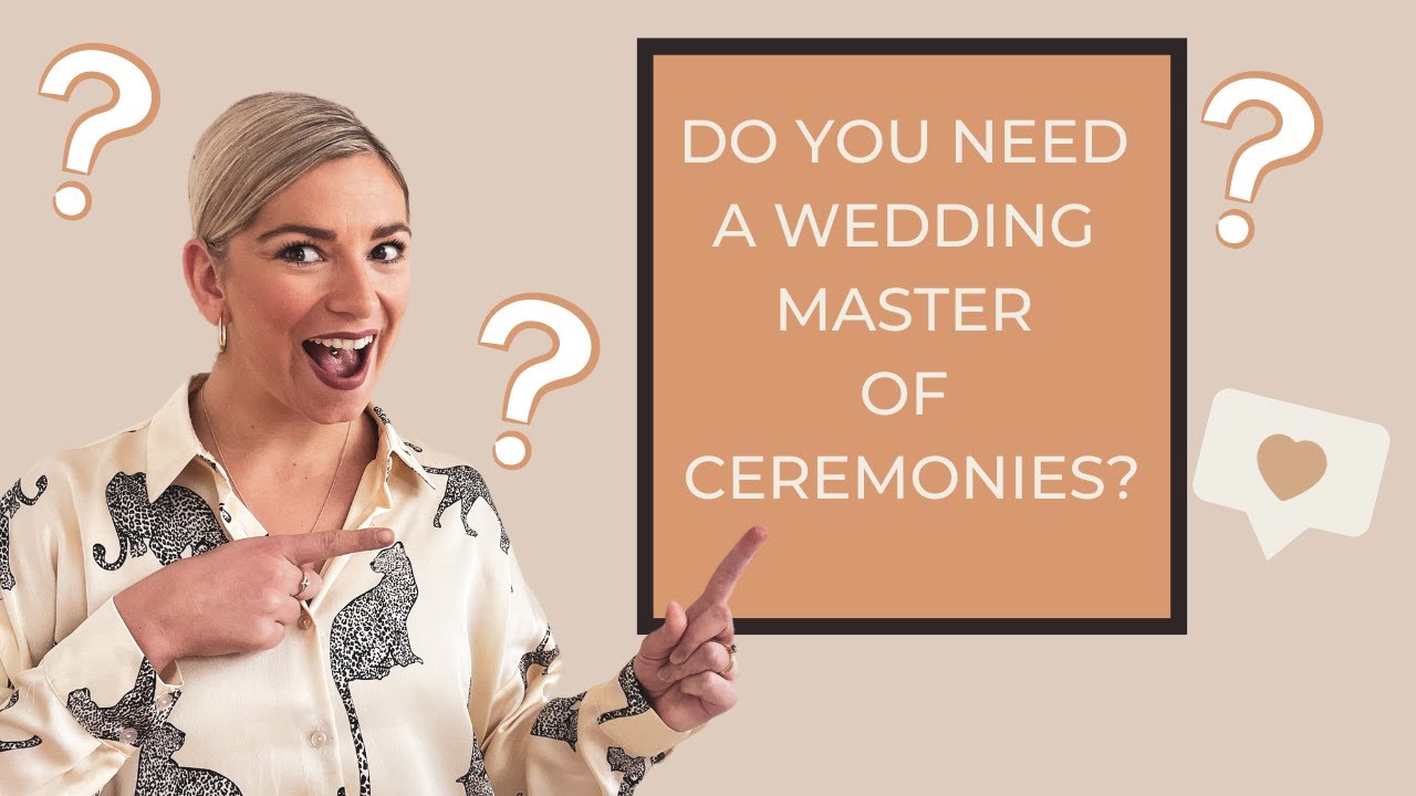 Do you need a wedding Master of ceremonies?