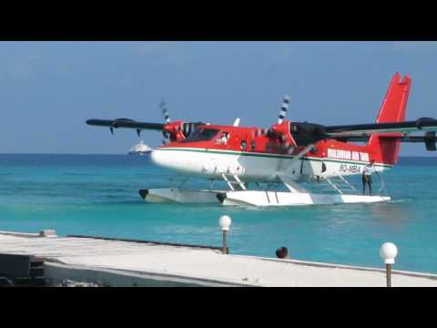 Гидропланы на Мальдивских островах/hydroplane/maldives island