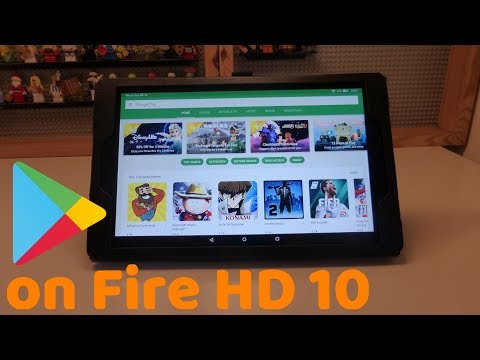 How To Install Google Play Store On The Fire Hd 10 Youtube