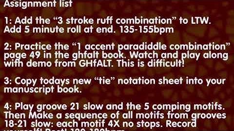 Day 24/76 assignment list