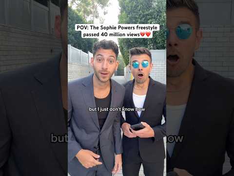 POV The Sophie Powers Freestyle Passed 40 Million Views