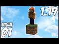 EFSANE SERİ YENİ SEZON! - Minecraft TEK BLOK SKYBLOCK (1.19) Bölüm 01