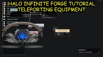 Halo Infinite Forge Teleportation Equipment
