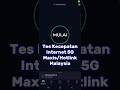 Tes Kecepatan Internet 5G Maxis Hotlink Malaysia