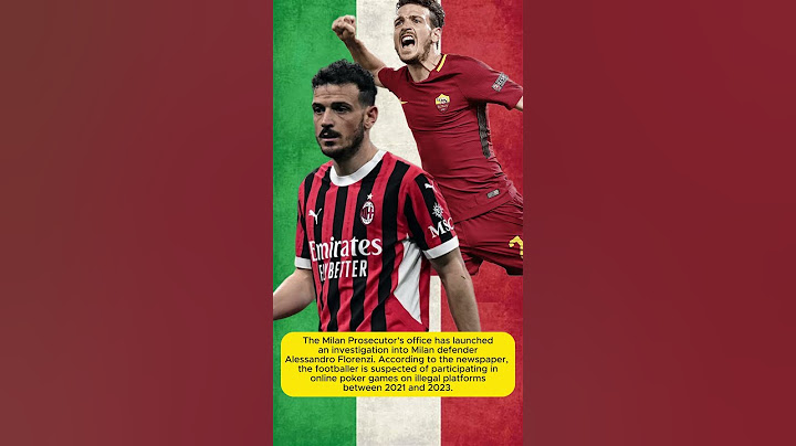 💥❗SCANDAL in ITALY! Alessandro Florenzi may be sanctioned for participating in illegal online poker