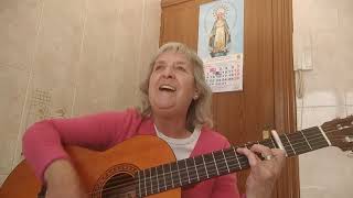 Video thumbnail of "Virgen Morenita (guitarra) Virgen India"