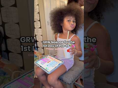 Get Ready With Naenae For Her FIRST DAY OF PRE K