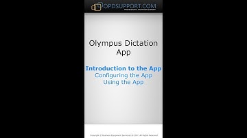 Olympus Dictation App