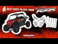 6 EASY STEPS TO LIFT YOUR POLARIS RZR // Speedwerx USA