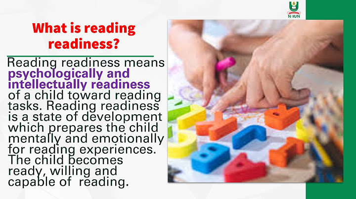 What early reading skill refers to the ability to visually discriminate presented symbols?