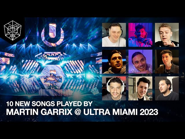 GUESSING 10 IDs PLAYED BY MARTIN GARRIX @ ULTRA MIAMI 2023 class=