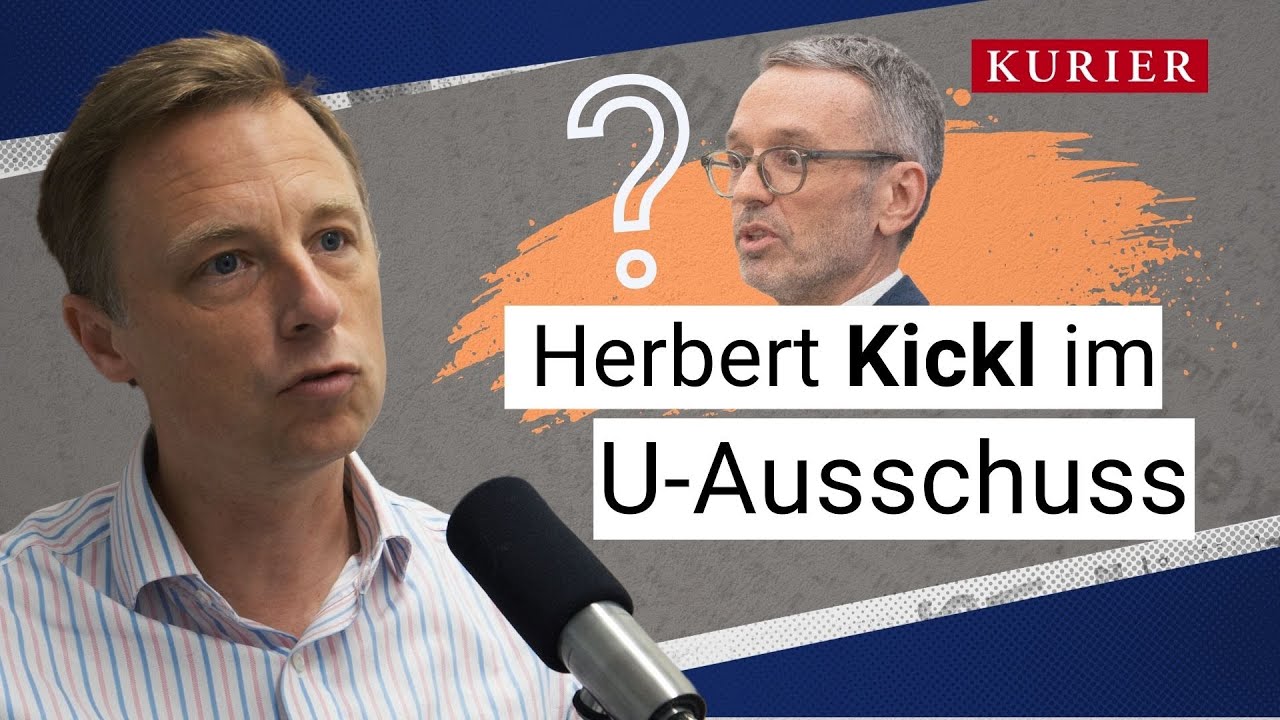 Statement von Kickl vor Befragung im U-Ausschuss