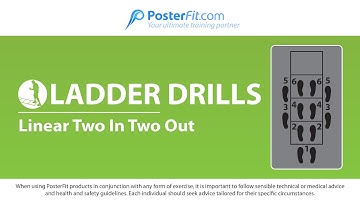 Ladder Drills: Linear two in two out