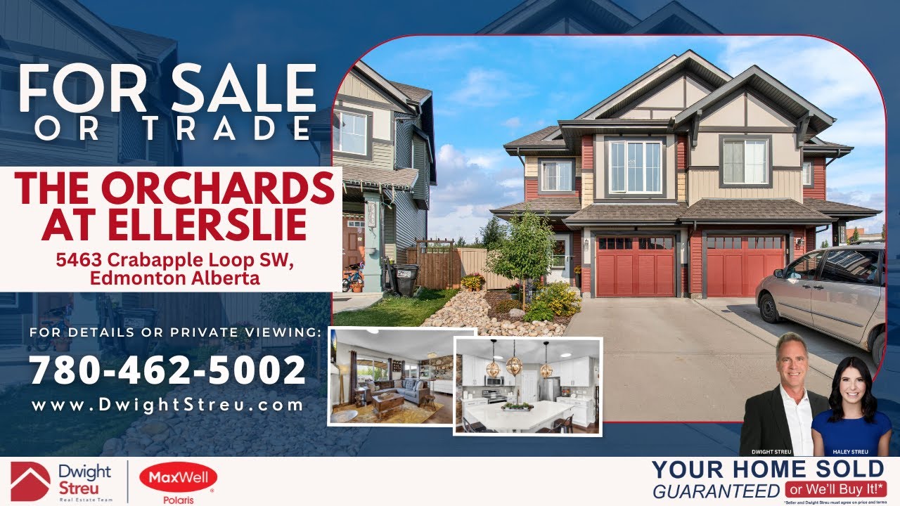 (SOLD) Home For Sale or Trade 5463 Crabapple Loop SW, Edmonton, AB