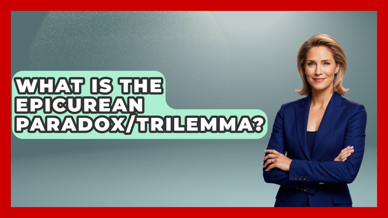What Is The Epicurean Paradox/Trilemma? - The Ethical Compass