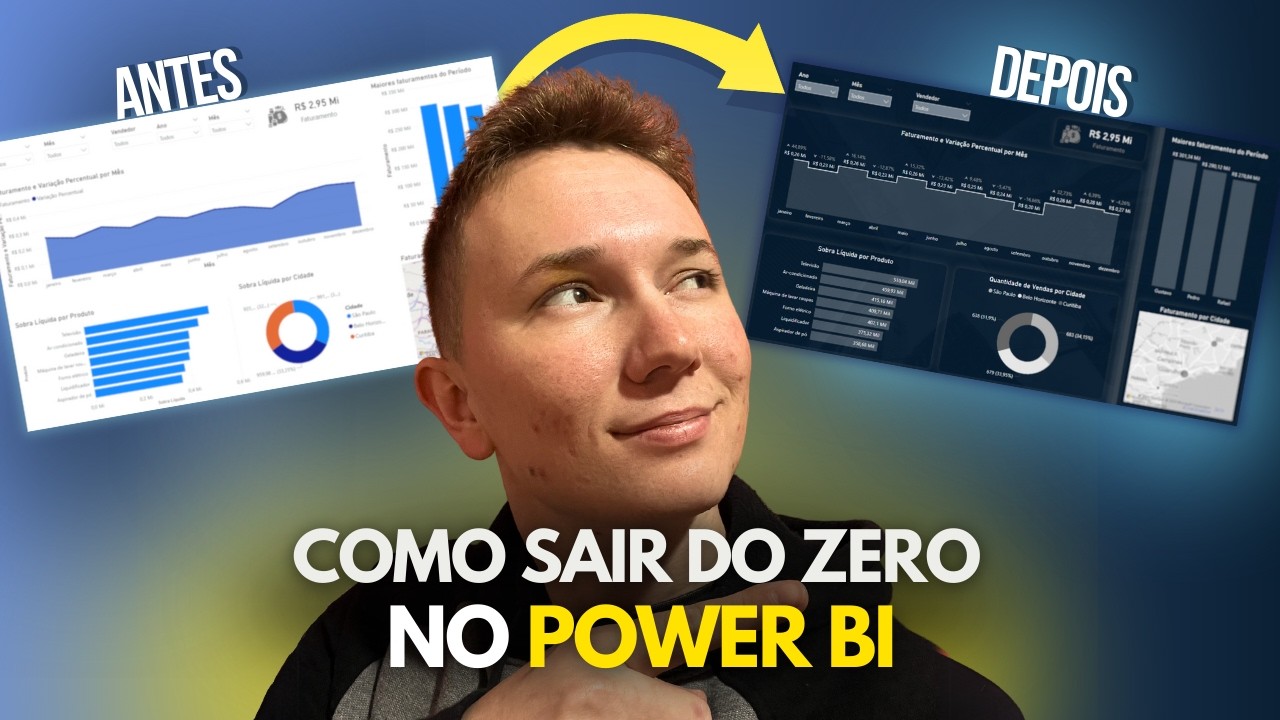 [CURSO] Como sair do ZERO no POWER BI em UMA AULA | Curso para ...