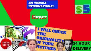 Fiverr Gig By Jm Visuals International.