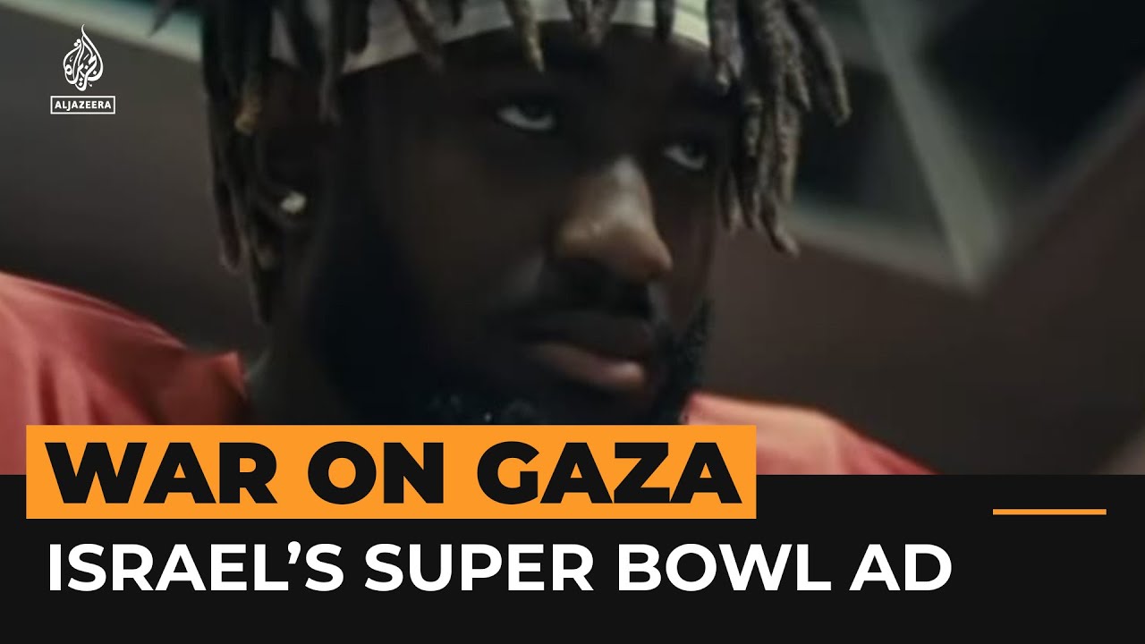 Pro-Palestinian activists respond to Israel’s Super Bowl ad | Al Jazeera Newsfeed