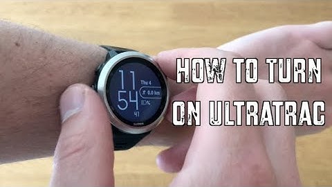 Ultratrac - How to Enable + Get More GPS on a Garmin Watch