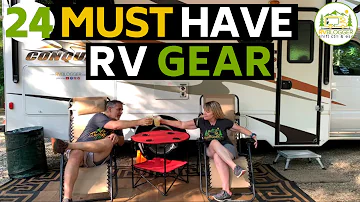 Essential Gear & Accessories for RV Beginners - We Didn't Back In to Our Campsite - Do You Know Why?